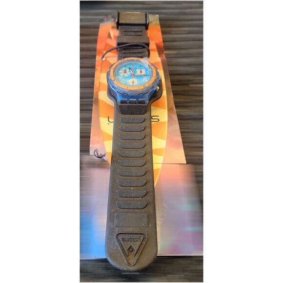 Swatch watch TRACKING SBN400PACK 1998 Worldwide Packagings New old stock - Picture 7 of 14